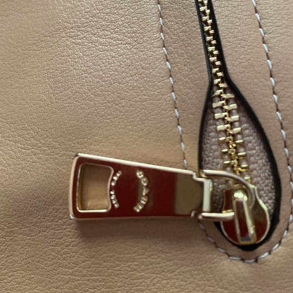 COACH DREAMER SUNRISE LEATHER & SUEDE COLOR BLOCK HANDBAG / CROSSBODY RARE EUC - Picture 10 of 14